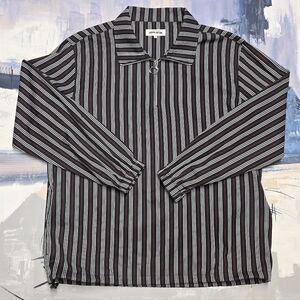 Sold Out FUCKINGAWESOME Mid Zip Woven Track Shirt XXL Skate Pullover